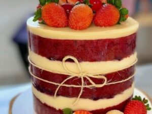 Bolo red velvet cake 15cm /10